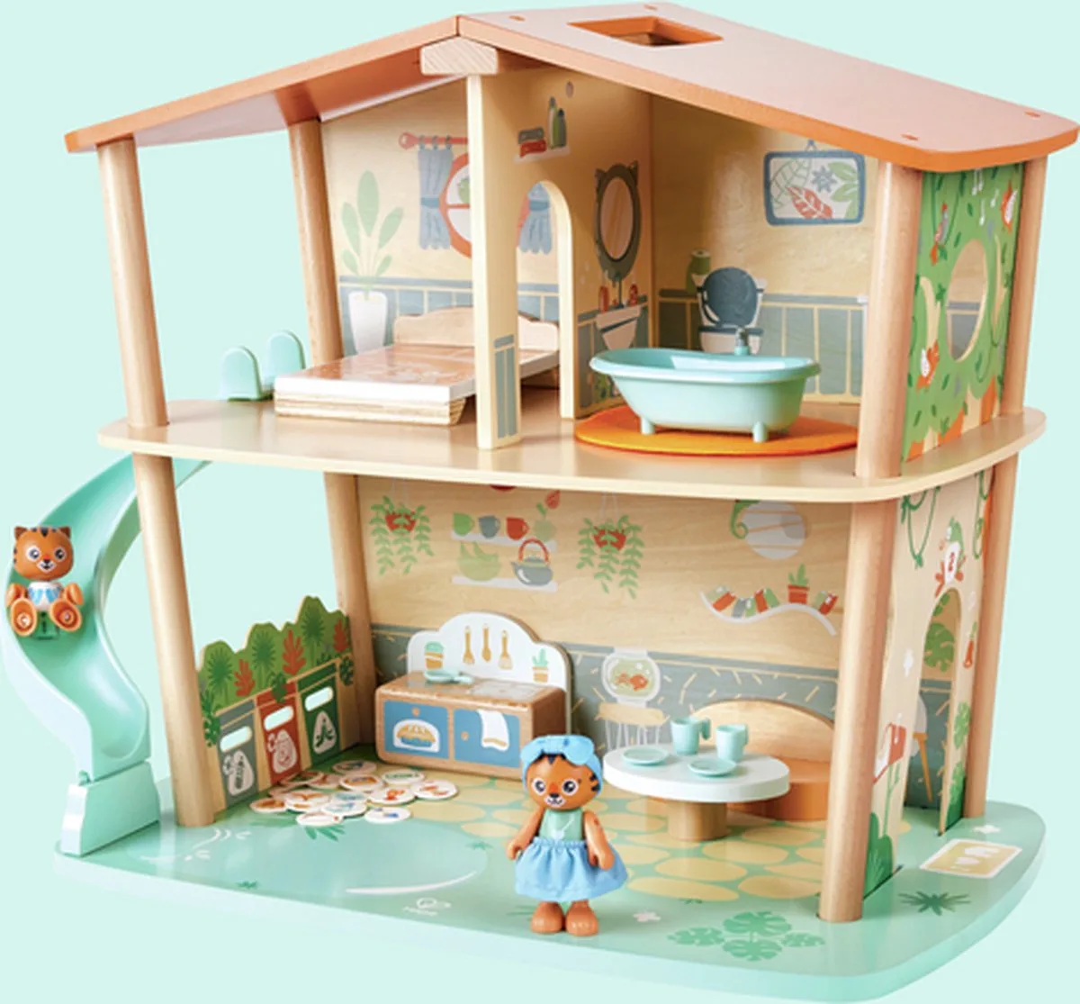 Tijgers Jungle Huis von Hape in Mehrfarbig – Produktfoto