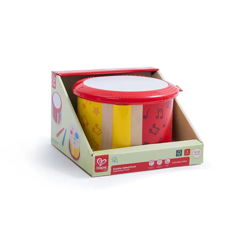 Tweezijdige Trommel van Hape – productfoto 5 van 6