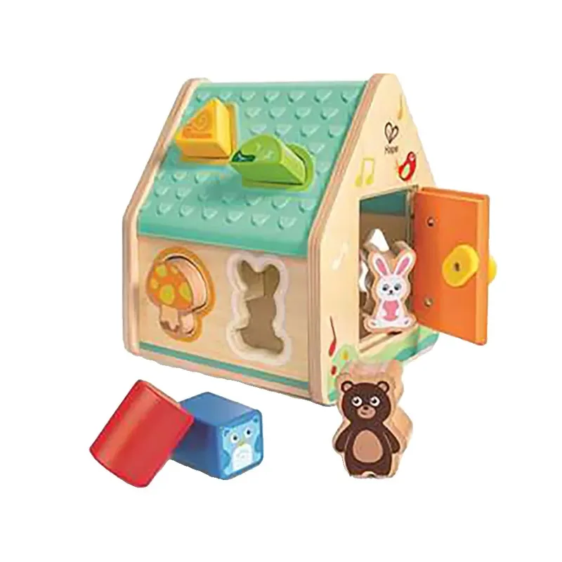 Trieur De Formes Dans La Maison Des Créatures de Hape – photo du produit 1 sur 3