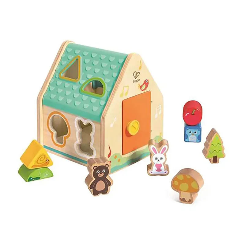 Trieur De Formes Dans La Maison Des Créatures de Hape – photo du produit 2 sur 3