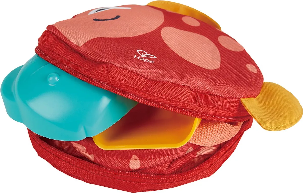 Vouw en Ga Strand Set (4 stuks) von Hape in Mehrfarbig – Produktfoto