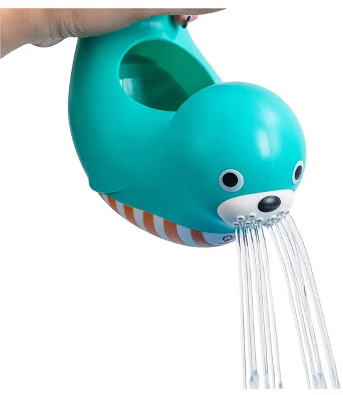 Rolig Stänkande Sälkanna von Hape in Turquoise oranje – Produktfoto