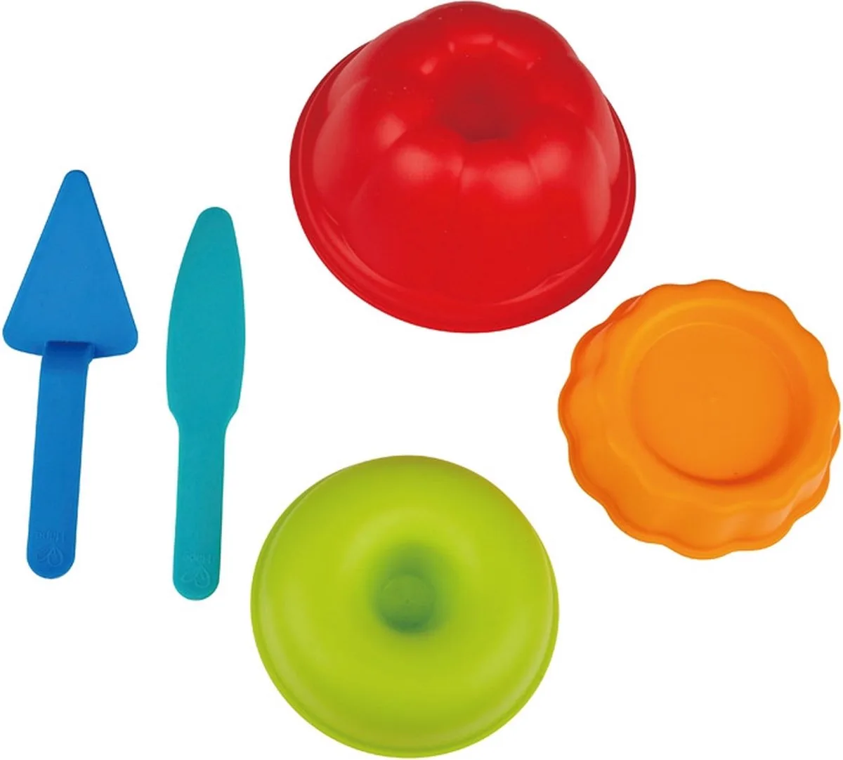 Trio De Gâteaux De Sable de Hape en Multicolore – photo du produit