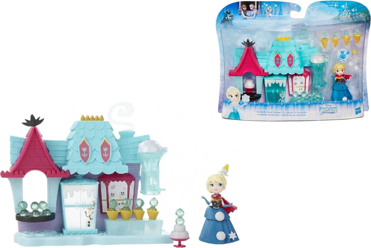 B5194EU4 - Disney Frozen, set speelgoedfiguren "Little Kingdom" de Hasbro en Assorti – photo du produit