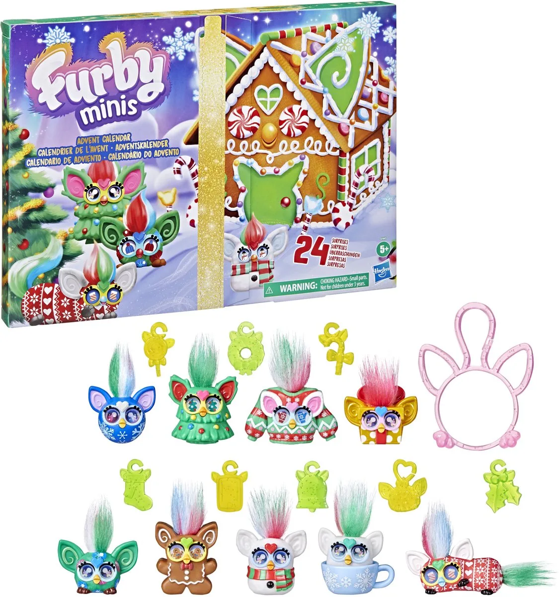 Minis Furby Adventskalender från Hasbro i Flerfärgad – produktbild