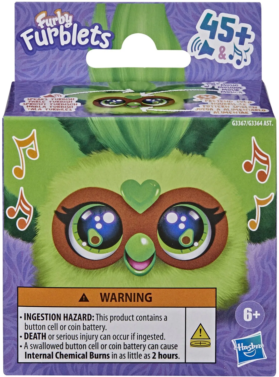 Furby Furblets Avo-Kah Interactieve Knuffel von Hasbro in Mehrfarbig – Produktfoto