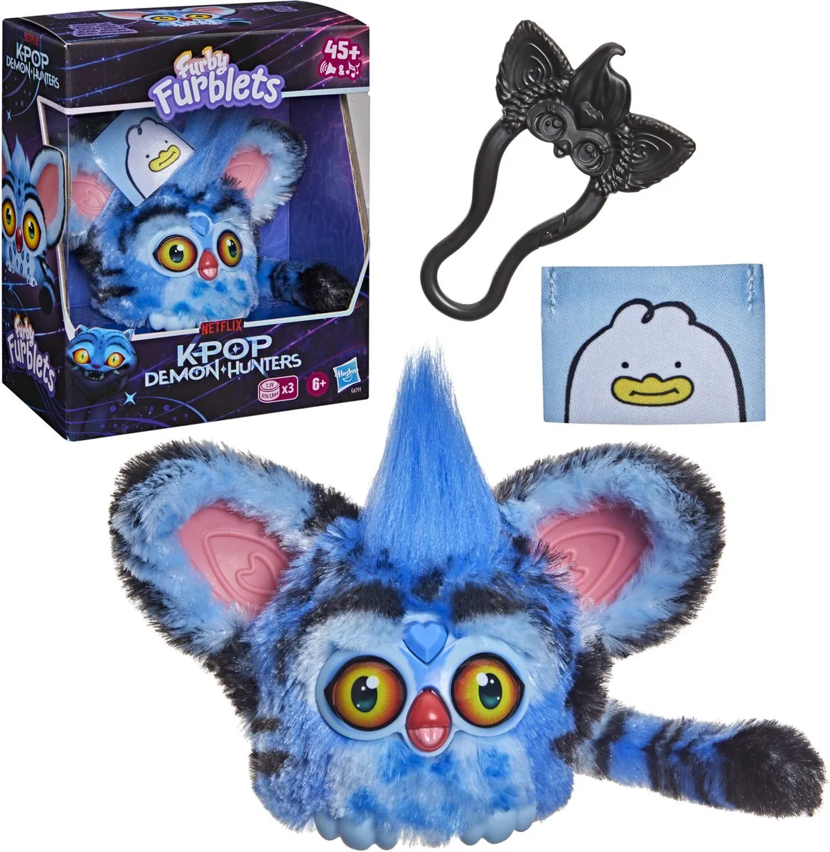 Furby Furblets KPop Demon Hunters Derpy Tiger van Hasbro in Meerkleurig – productfoto