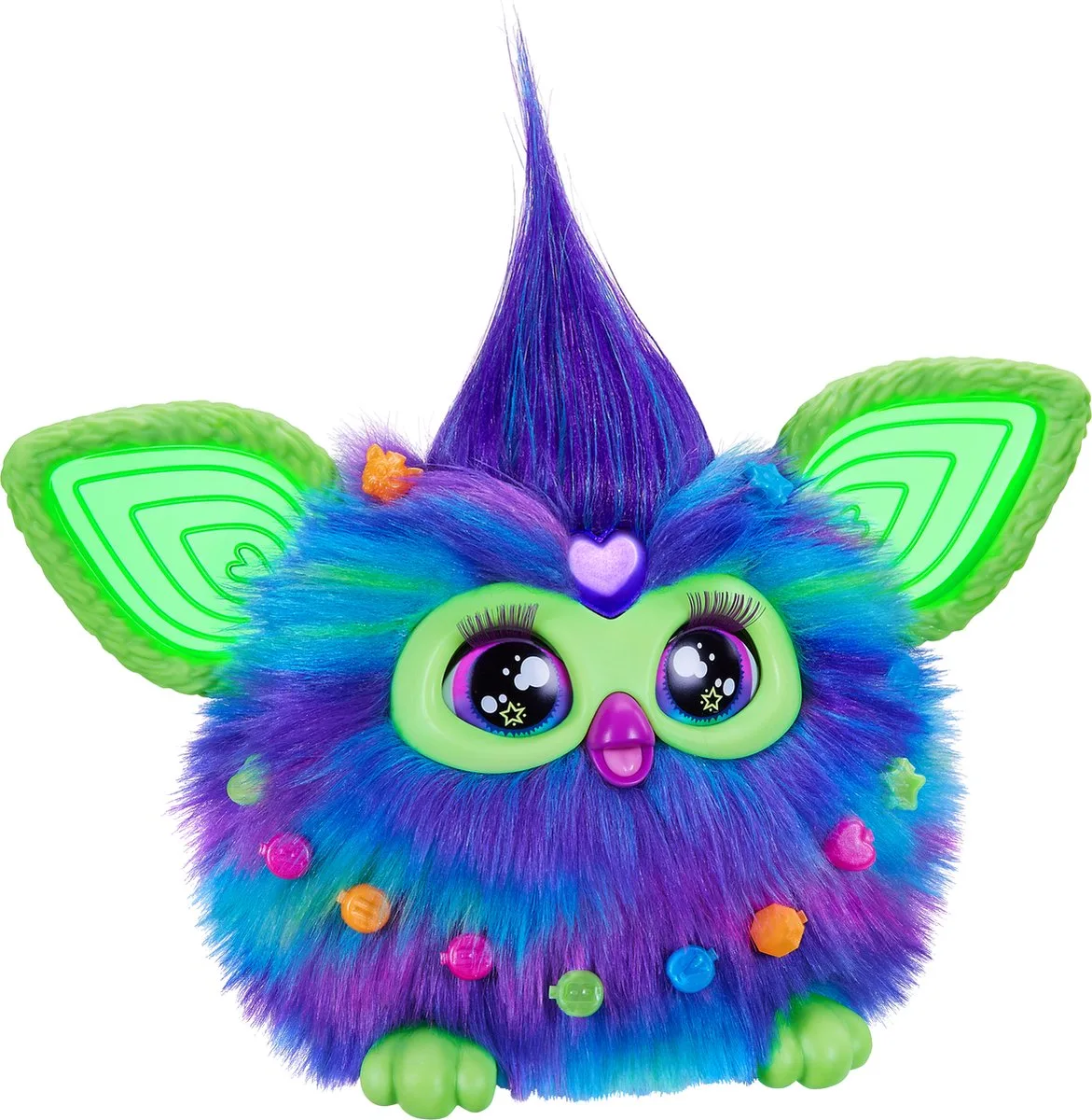 Furby Galaxy fra Hasbro i Blå, Grøn – produktbillede