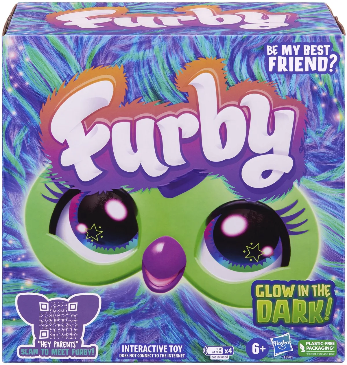 Furby Interactief Speelgoed Groen de Hasbro en Multicolore – photo du produit