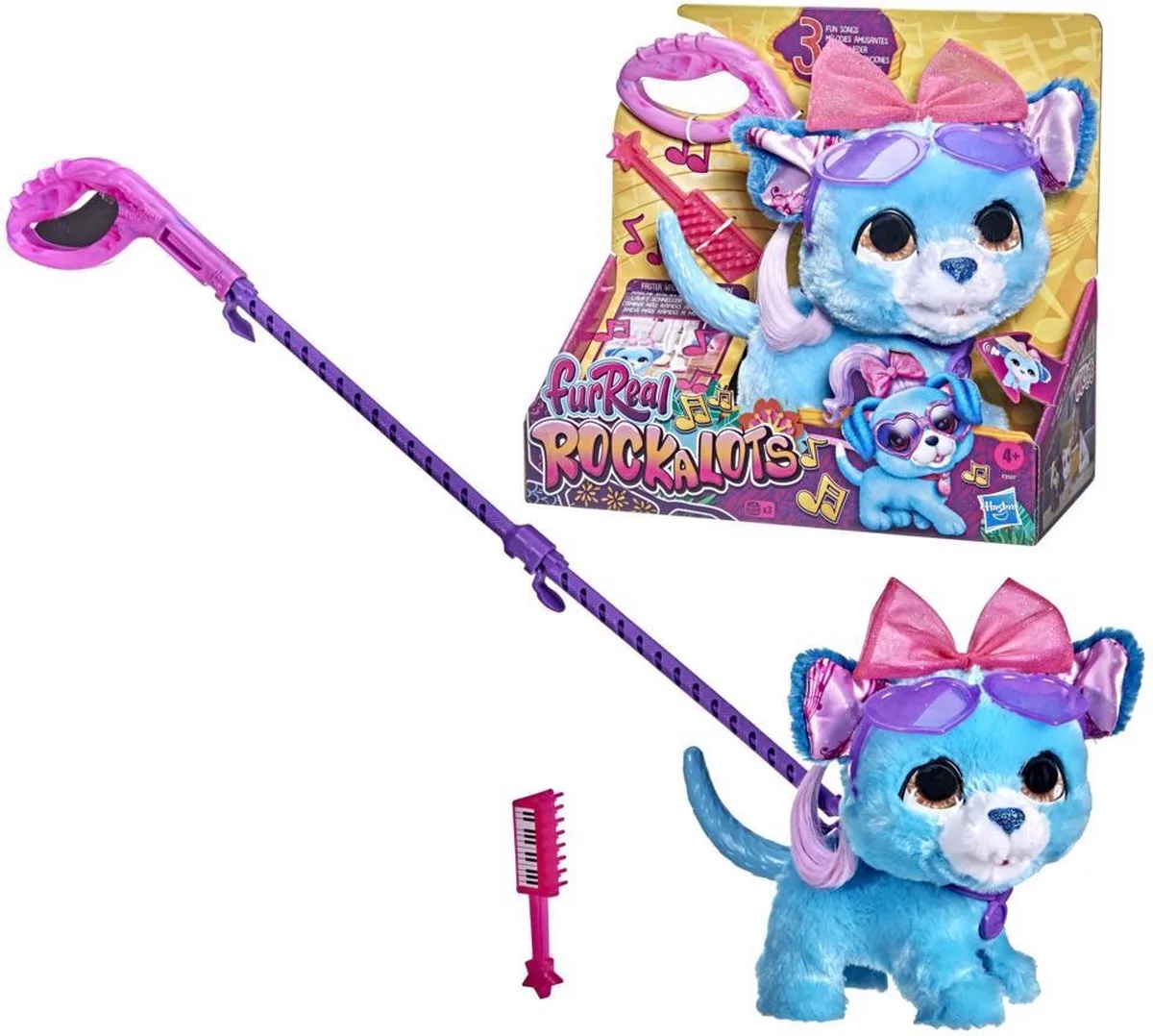FurReal Rockalots - Knuffel från Hasbro i Flerfärgad – produktbild