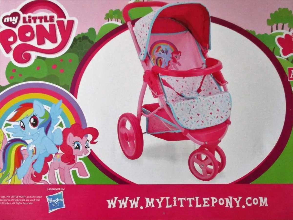 My Little Pony Jogging Buggy by Hasbro in Pink – product photo