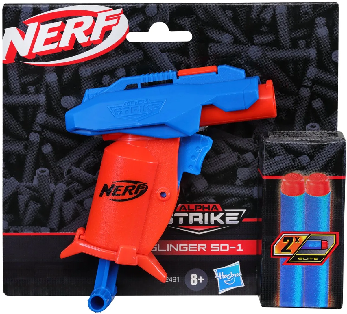 Nerf - Alpha Strike Slinger (7212491) von Hasbro in Blau – Produktfoto