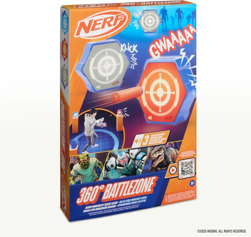 Nerf - SurroundFX BattleField IE - Inclusief Accessoires by Hasbro in Multicolour – product photo