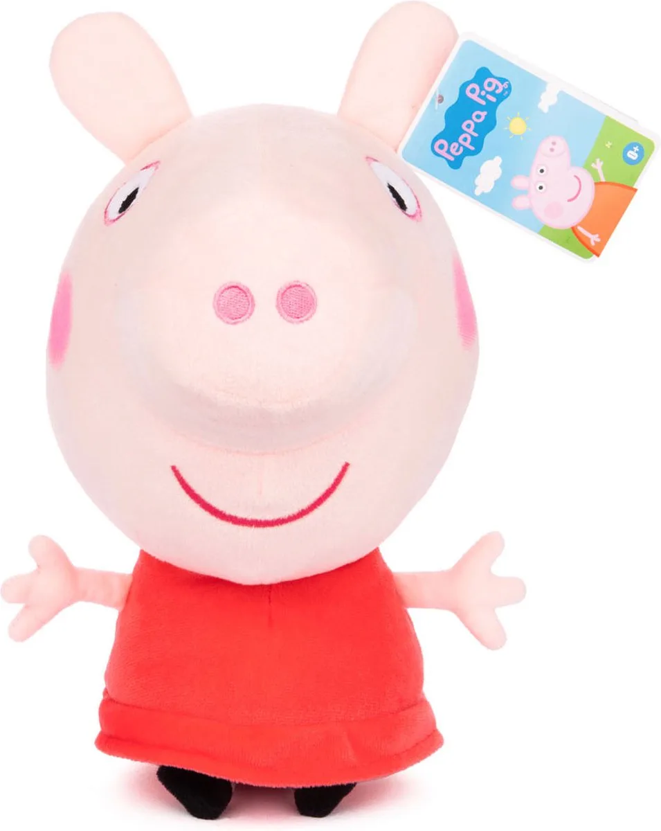 Peppa Pig knuffel 28CM fra Hasbro i Flerfarvet – produktbillede