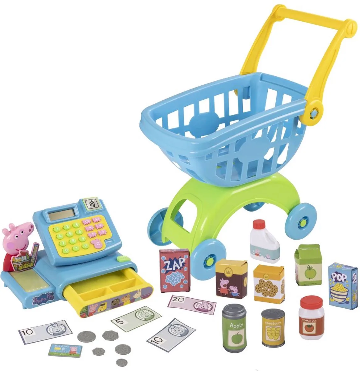Speelgoedkassa Peppa Pig Supermarket CYP speelgoed von Hasbro in Mehrfarbig – Produktfoto