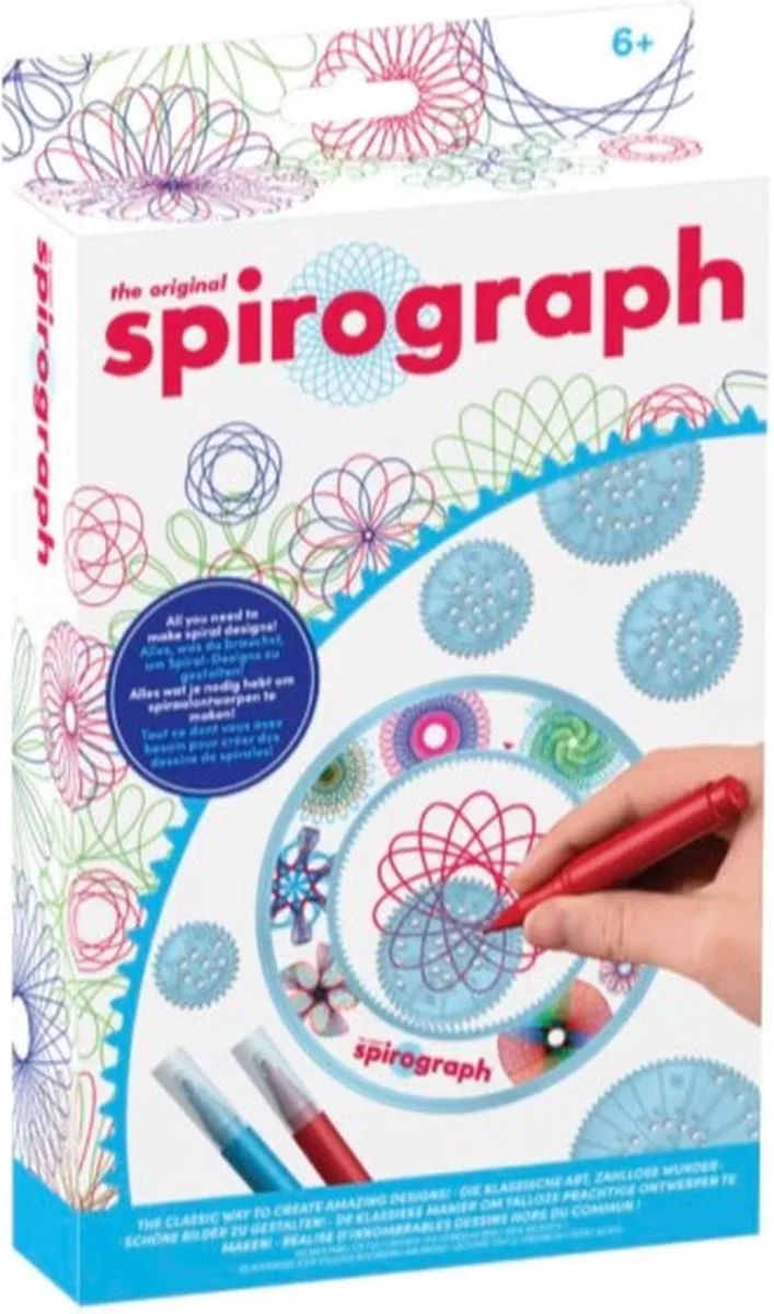 Spirograph / Spirograaf | Starter set - vanaf 6 jaar de Hasbro en Diverse kleuren – photo du produit