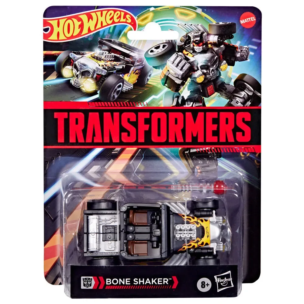 Voiture Hot Wheels Bone Shaker Transformers de Hasbro – photo du produit