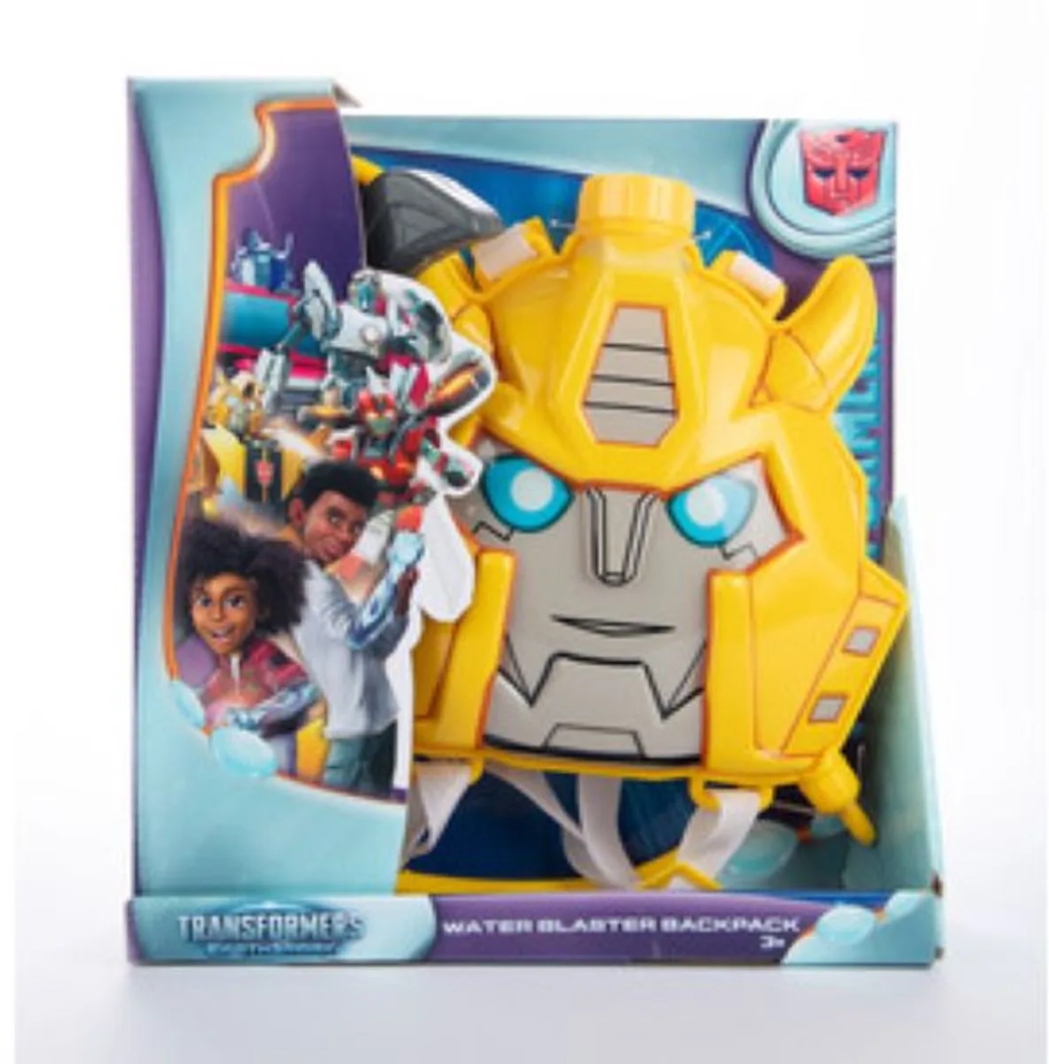 Water blaster backpack Transformers de Hasbro en Jaune, Bleu – photo du produit