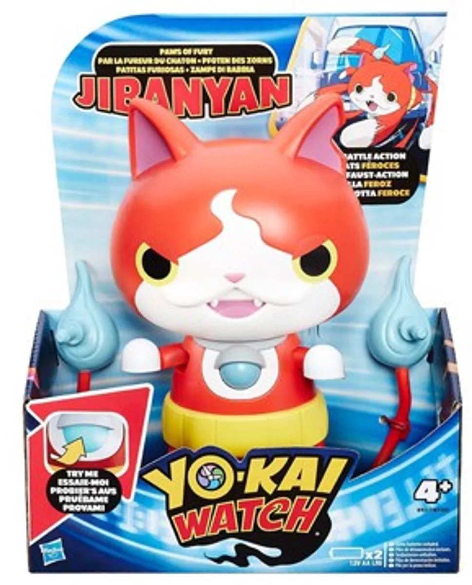 Yo-Kai Jibanyan of Komajiro von Hasbro in Bonte kleuren – Produktfoto