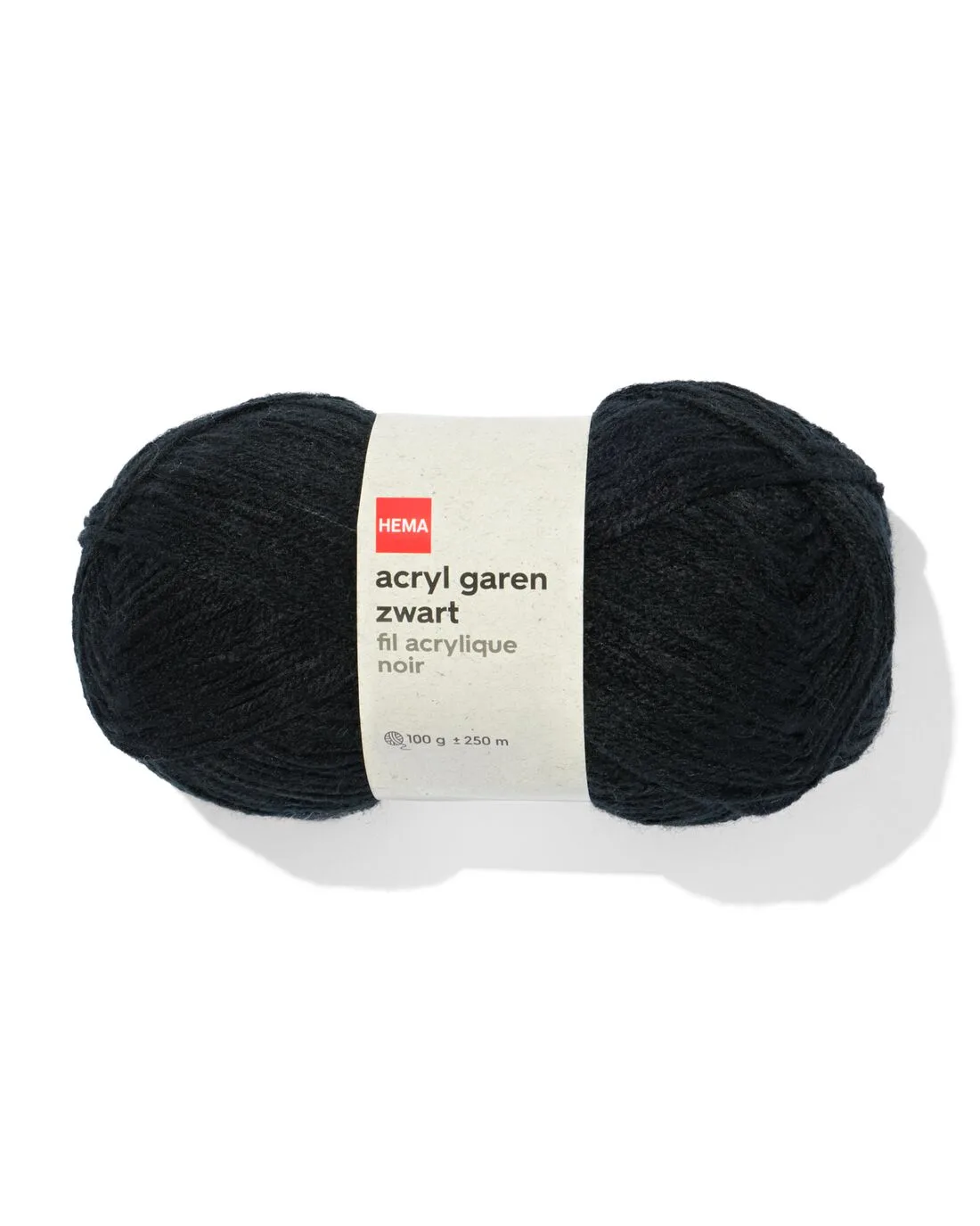 Acryl garen zwart 100gram 250meter by HEMA – product photo