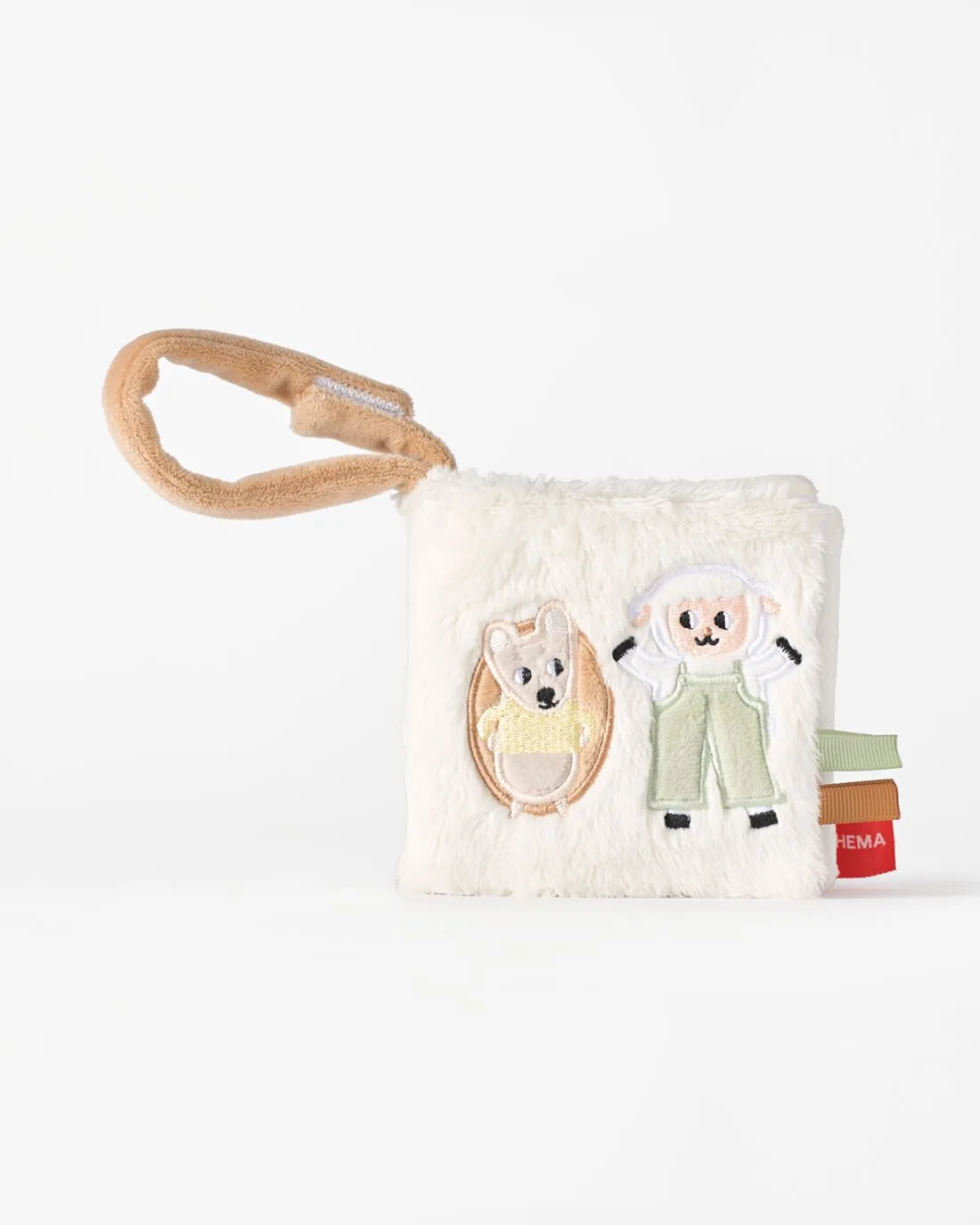 Activiteitenboek dieren 10.5x10.5x4cm från HEMA – produktbild
