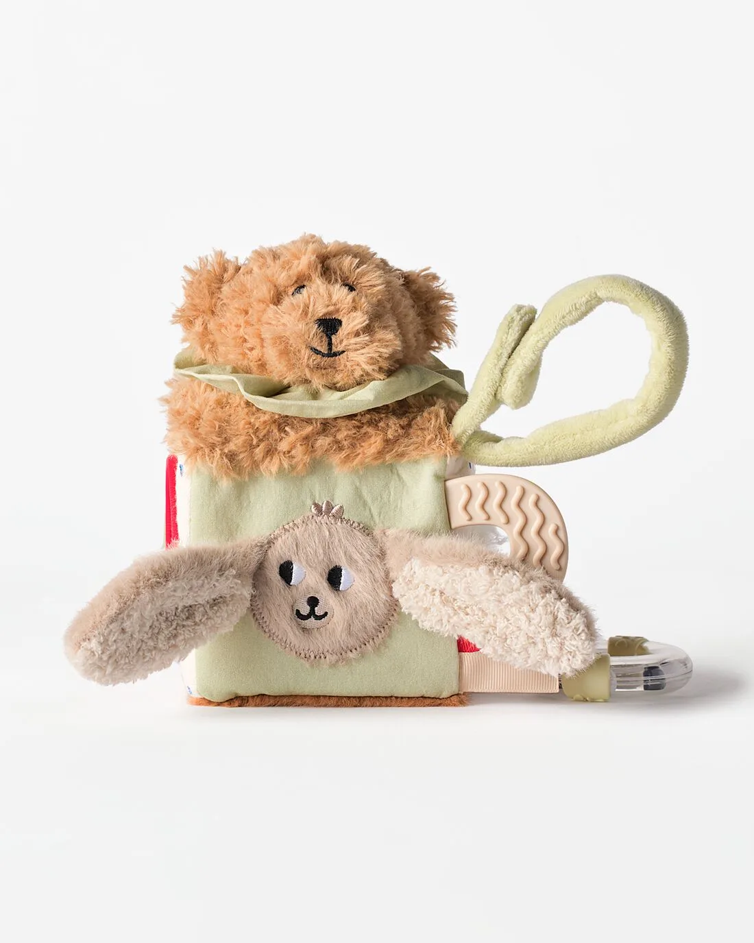 Activiteitenkubus 10x10x10cm dieren fra HEMA – produktbillede
