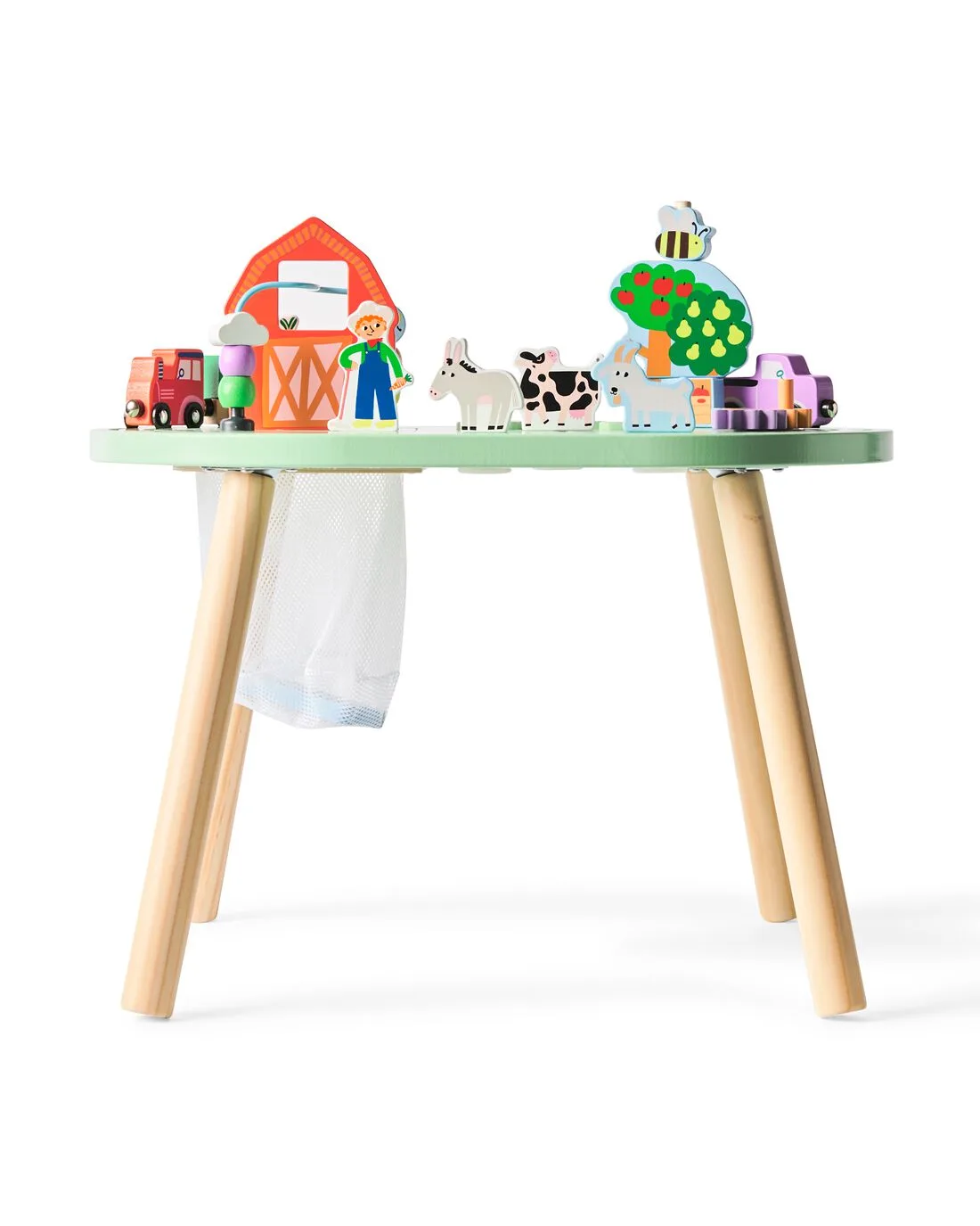 Activiteitentafel 52.5x49.2cm hout boerderij de HEMA – photo du produit