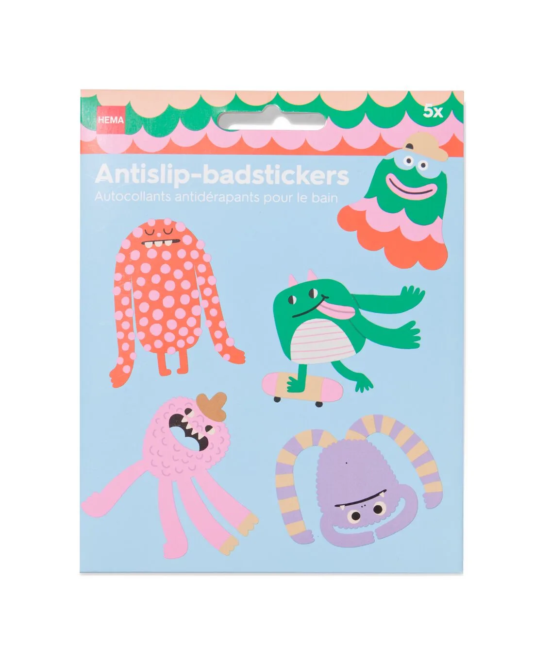 Anti-slip badstickers 5 stuks by HEMA – product photo