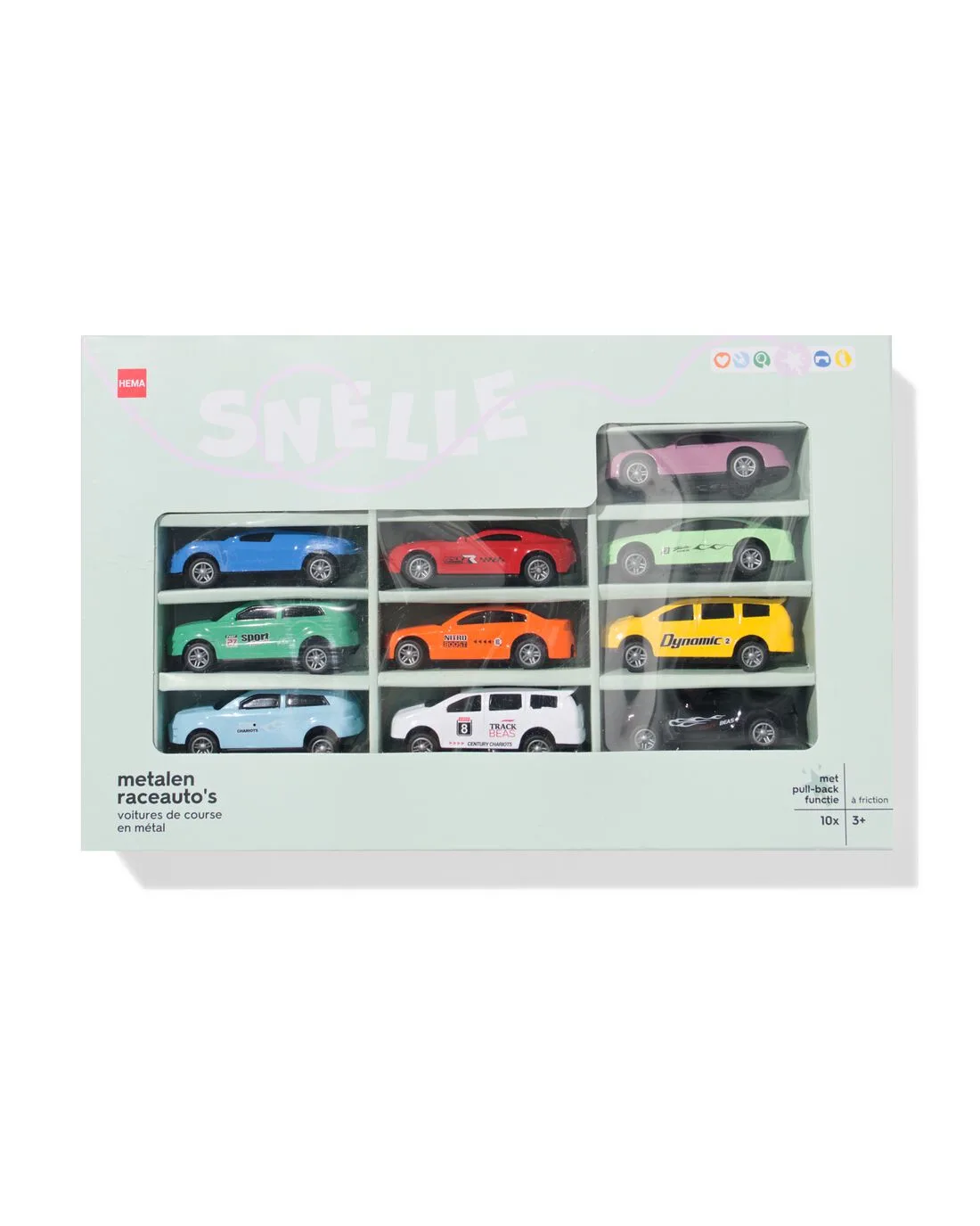 Auto's - 10 stuks by HEMA – product photo