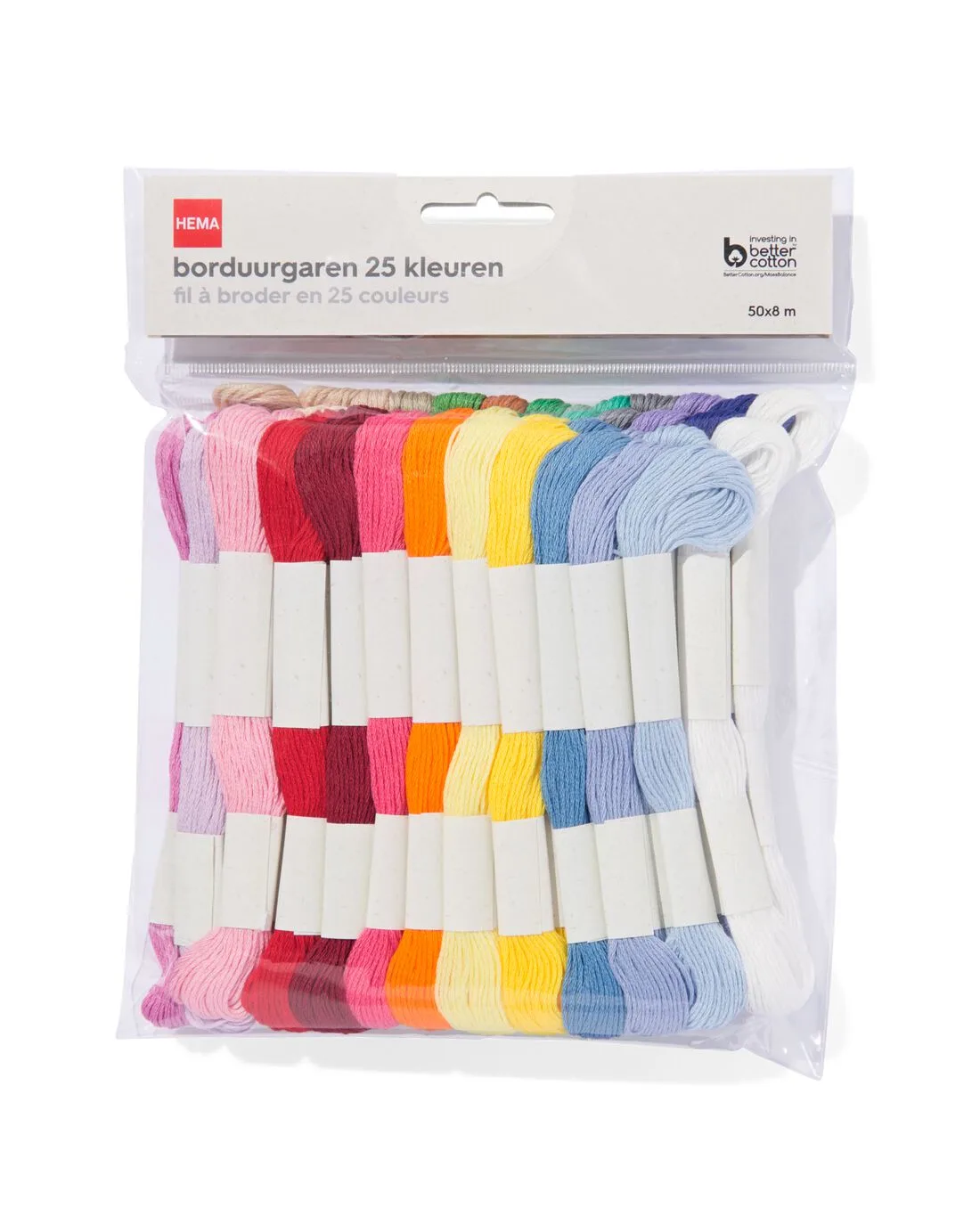 Borduurgaren 8m - 50 stuks by HEMA – product photo