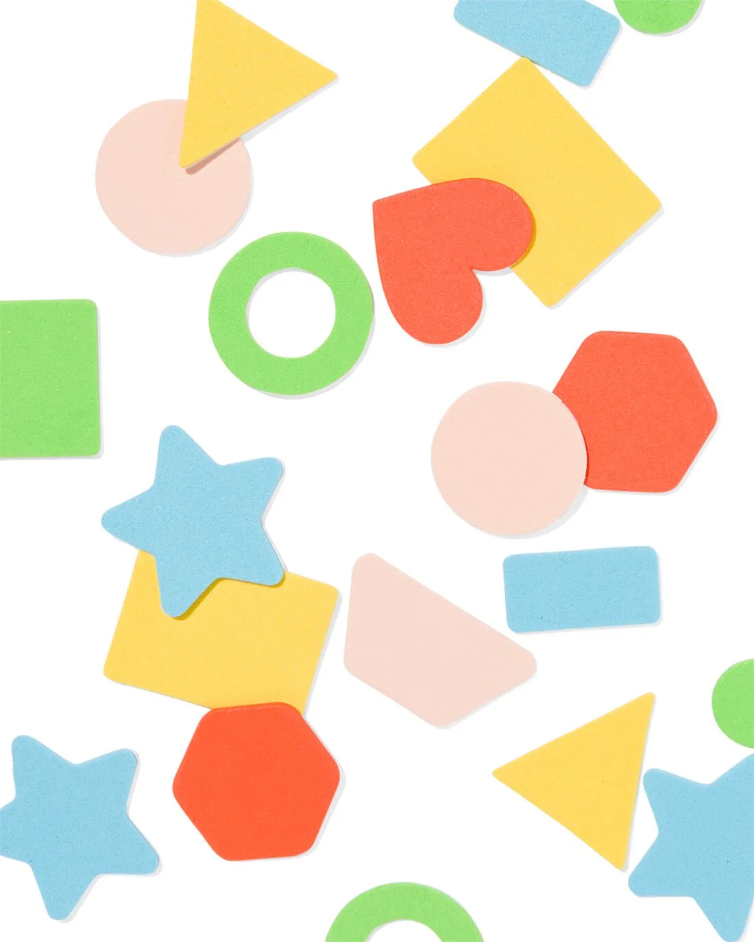 Foamstickers vormen - 90 stuks de HEMA – photo du produit
