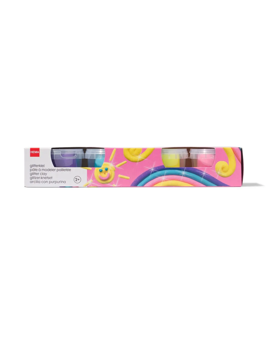 Glitterklei - 4 stuks fra HEMA – produktbillede