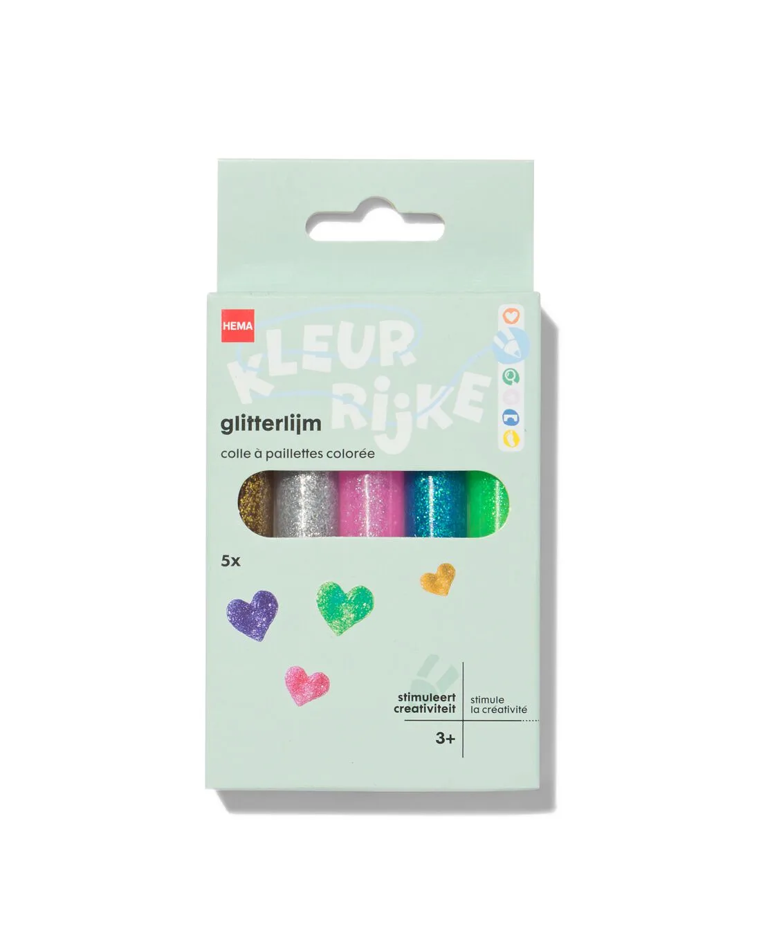 Glitterlijm - 5 stuks by HEMA – product photo