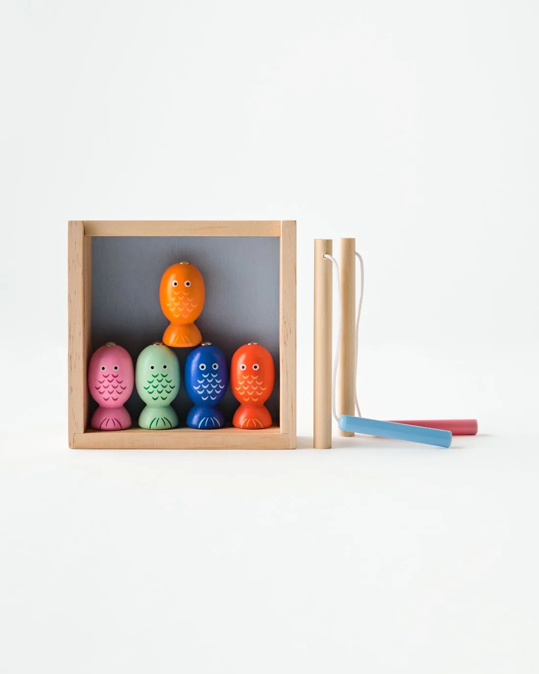 Hengelspel 12x12x3.7cm hout by HEMA – product photo