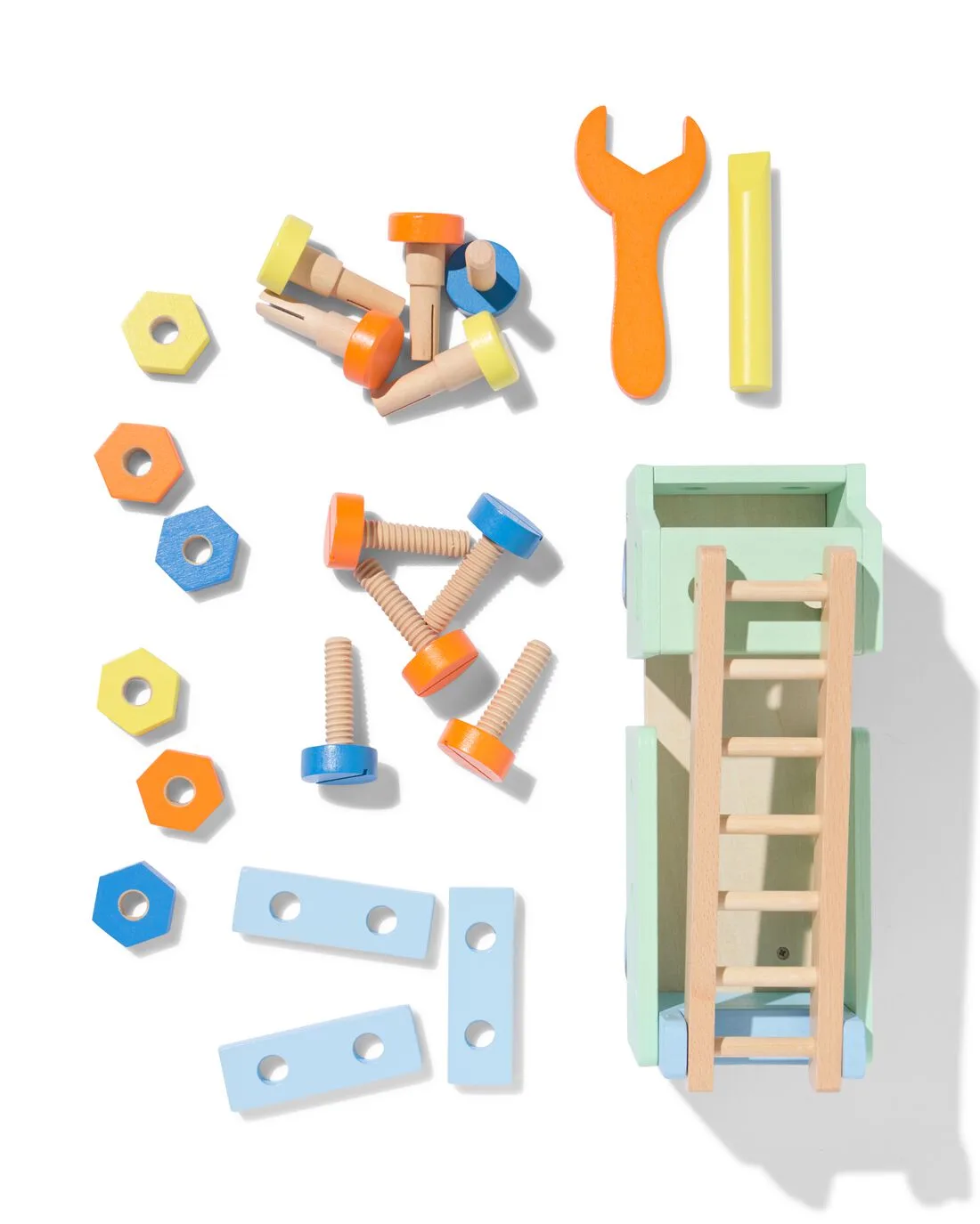Houten constructie truck 22-delig de HEMA – photo du produit