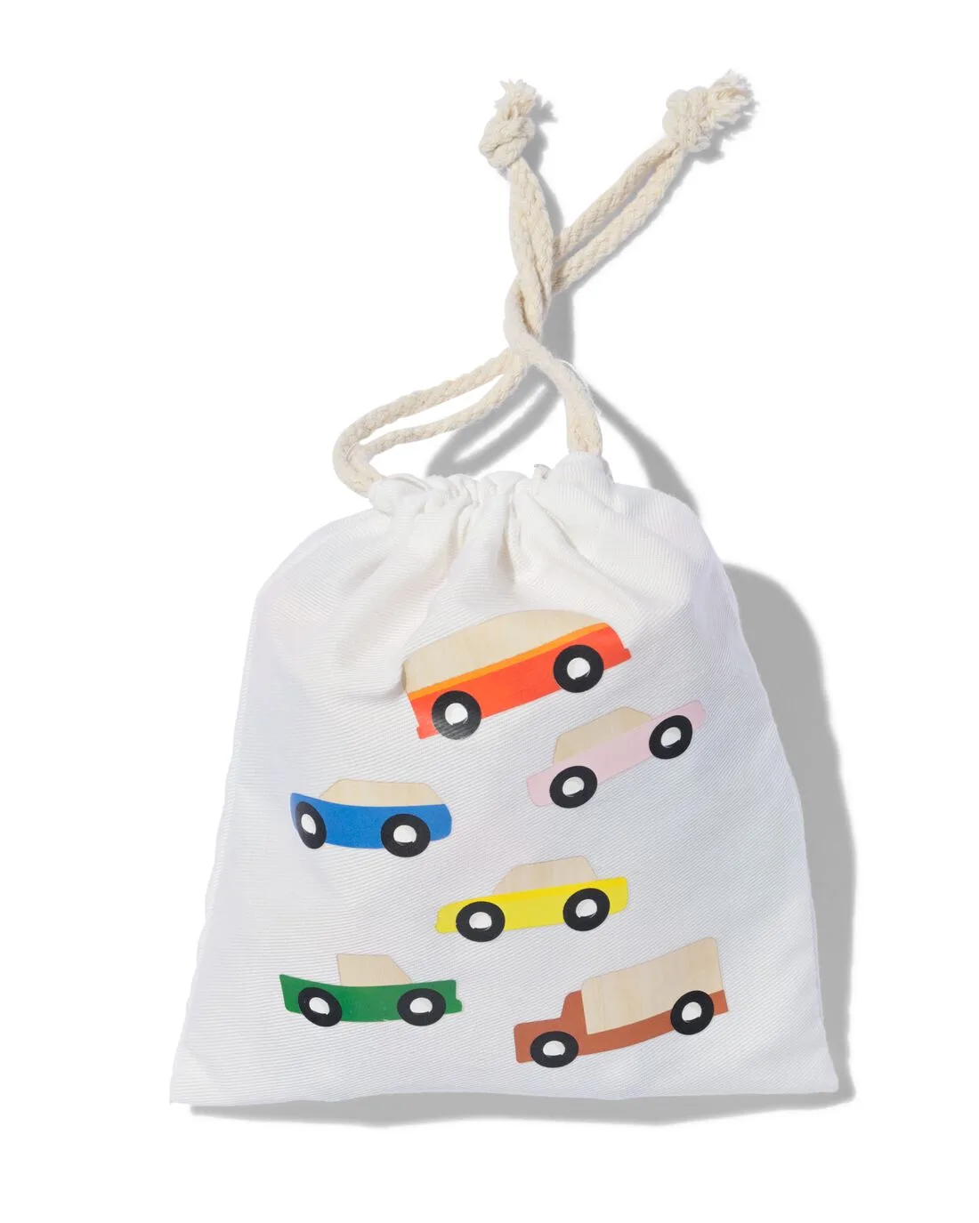 Houten set auto's - 6 stuks van HEMA – productfoto