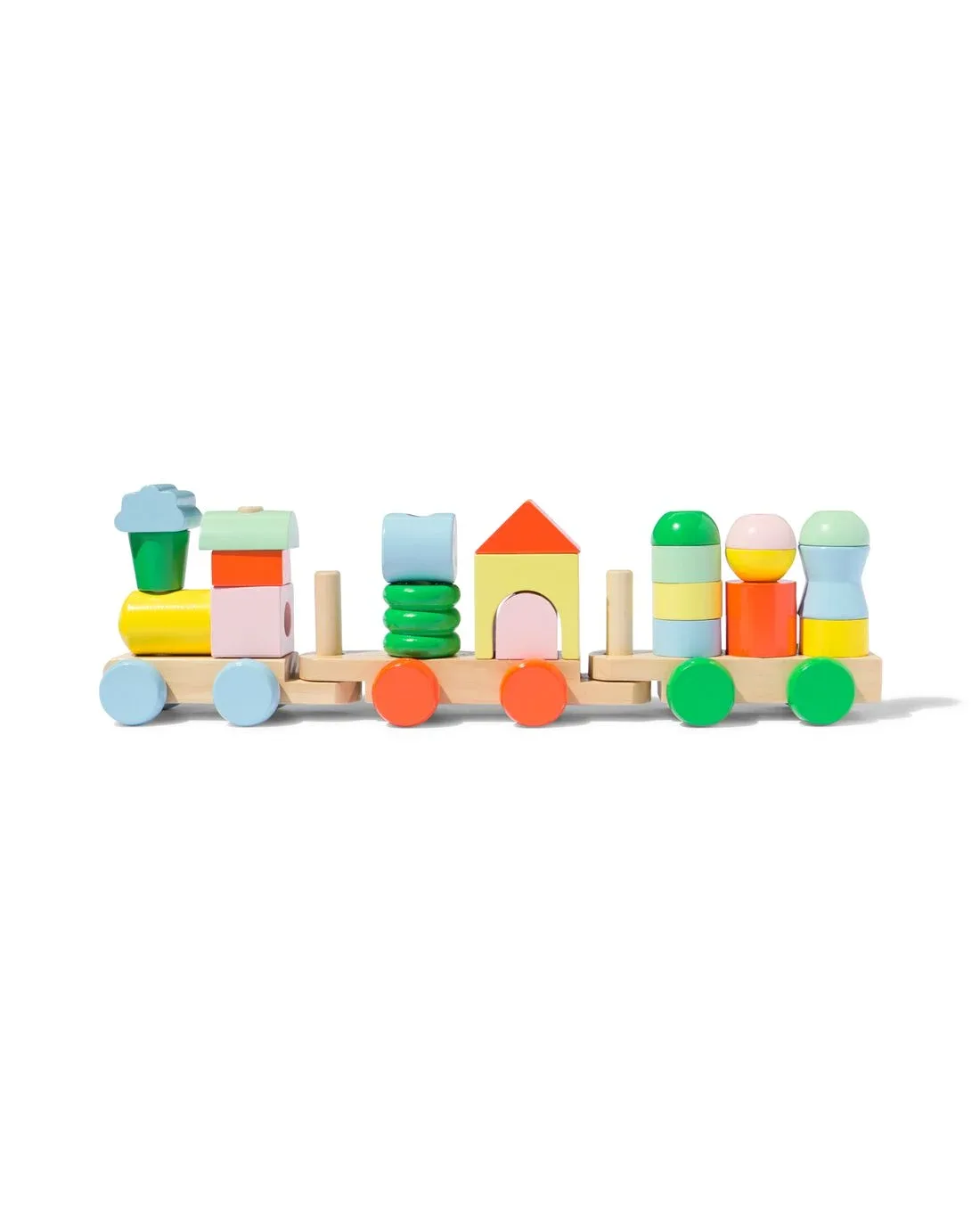 Houten vormentrein 44cm by HEMA – product photo
