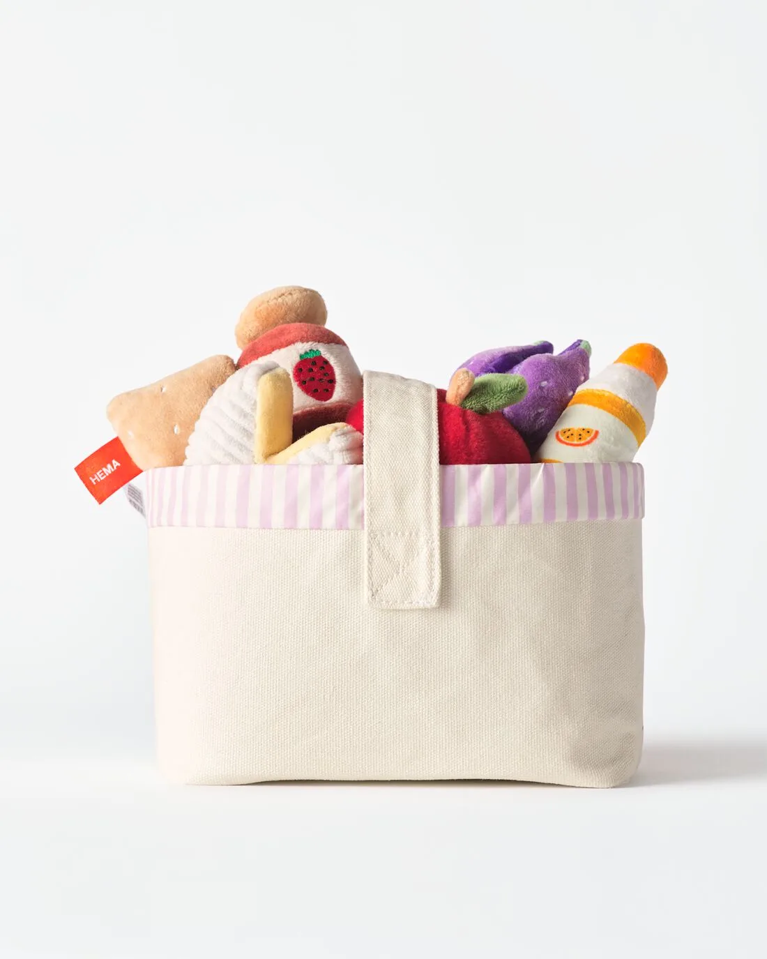 Keukenspeelgoed picknickmandje 17x13x21cm polyester de HEMA – photo du produit