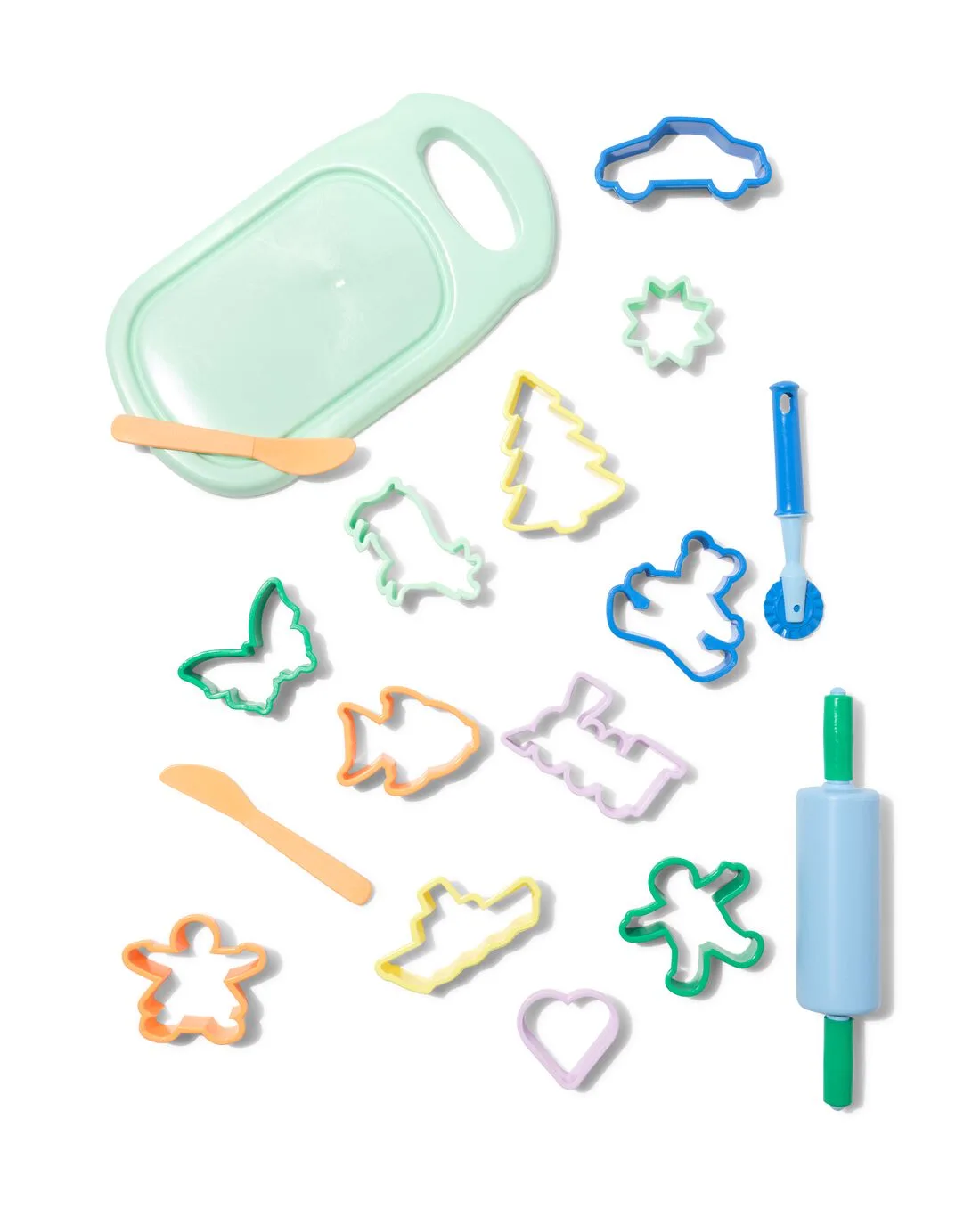 Klei vormpjes set - 16 stuks van HEMA – productfoto