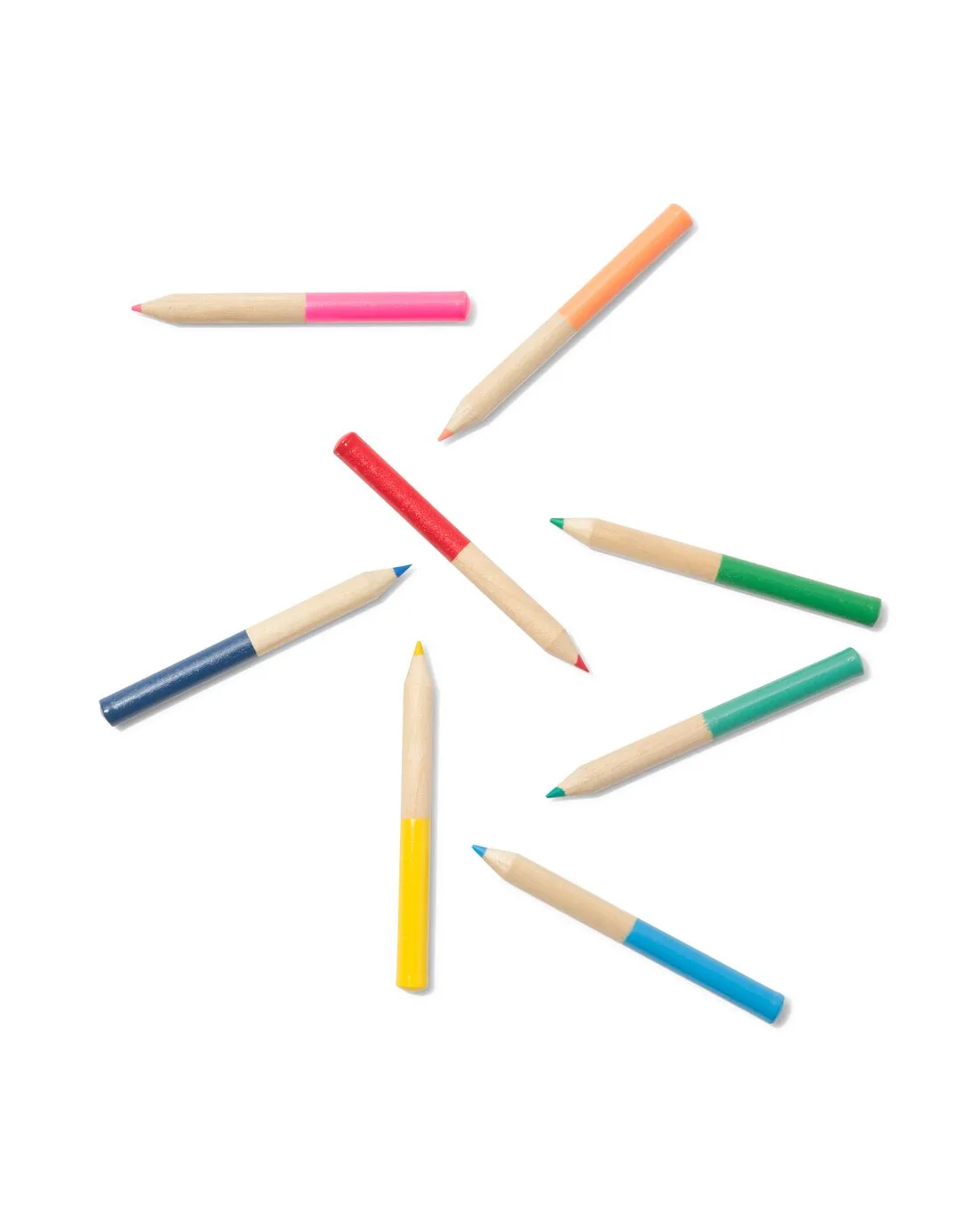 Kleurpotloden hout - 8 stuks (multicolor) von HEMA – Produktfoto