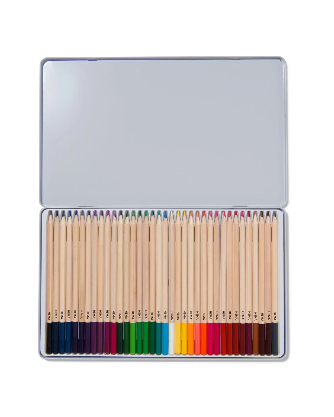 Kleurpotloden met intense kleuren - 36 stuks de HEMA – photo du produit