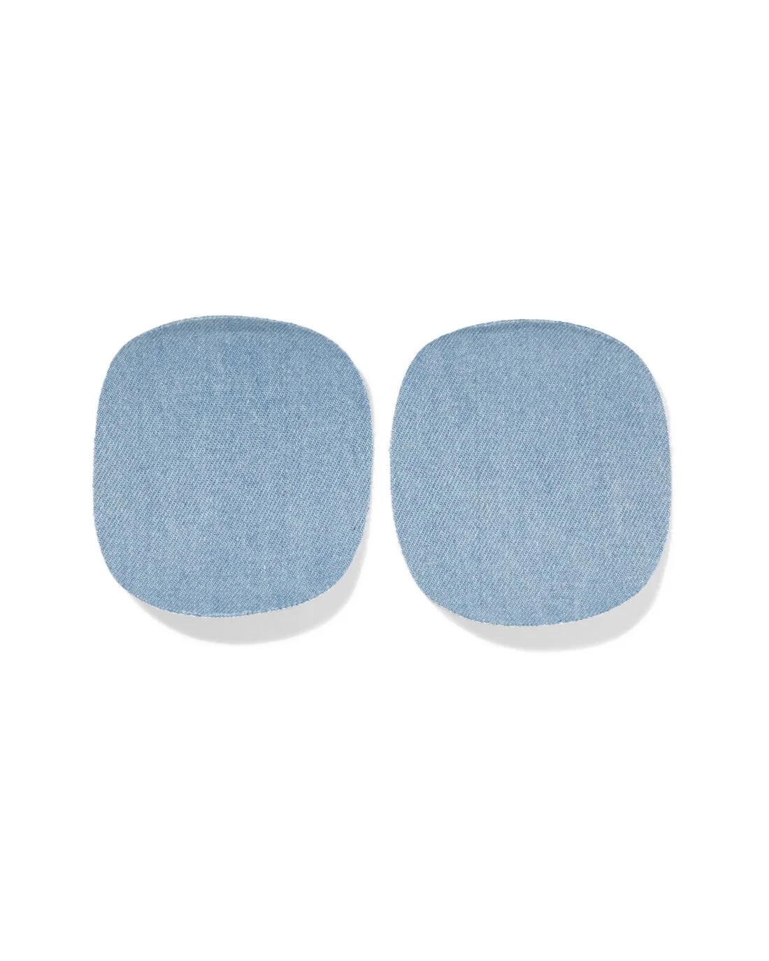 Kniestukken denim 8.5cm - 2 stuks (denim) de HEMA – photo du produit