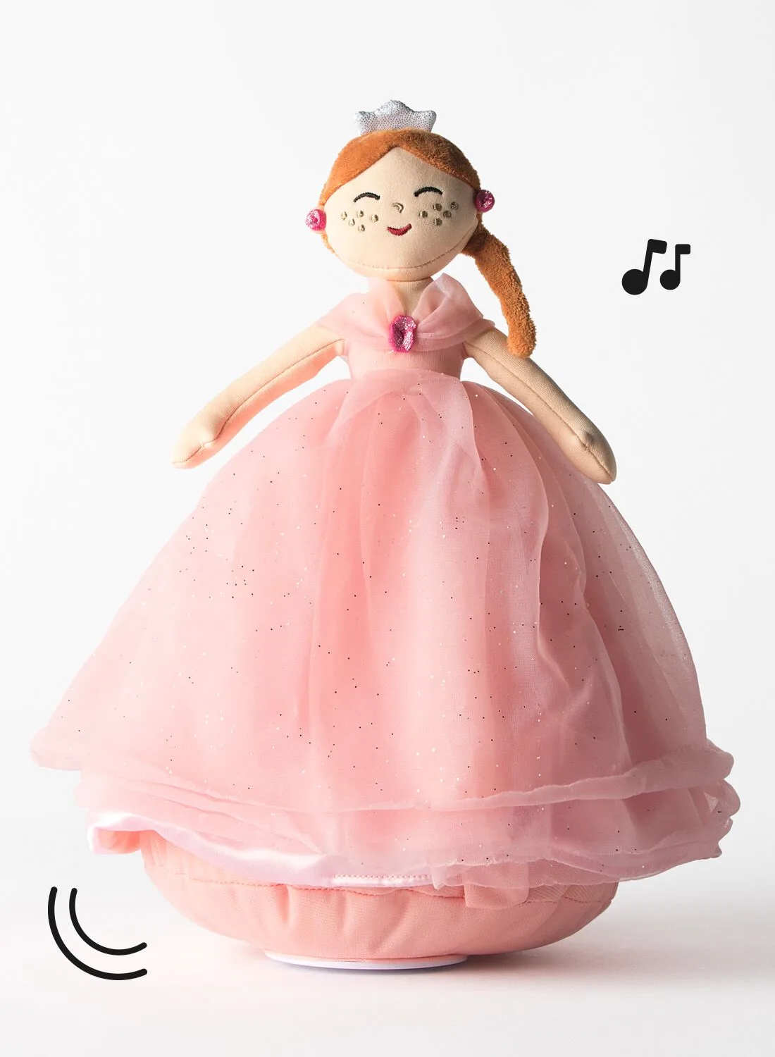Knuffel dansende prinses 20x20x34cm de HEMA – photo du produit