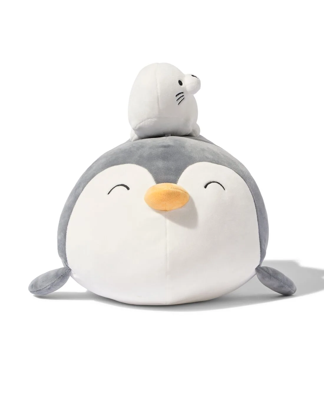 Knuffel pinguïn met vriendje (multicolor) by HEMA – product photo