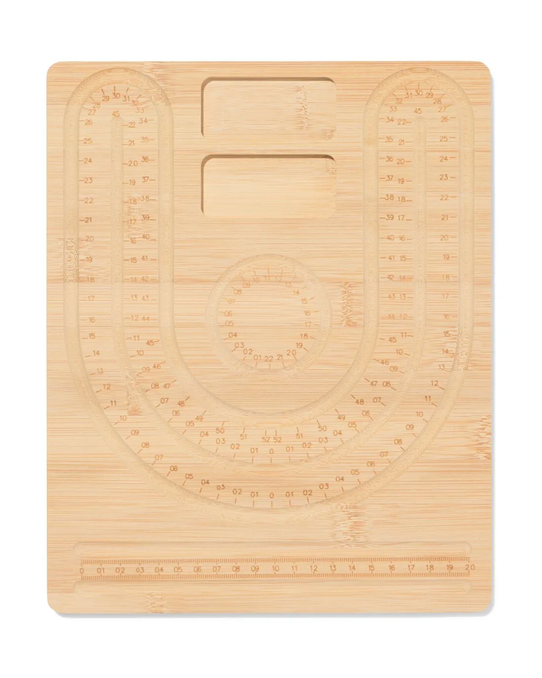 Kralenrijgbord 23x28.5cm bamboe fra HEMA – produktbillede