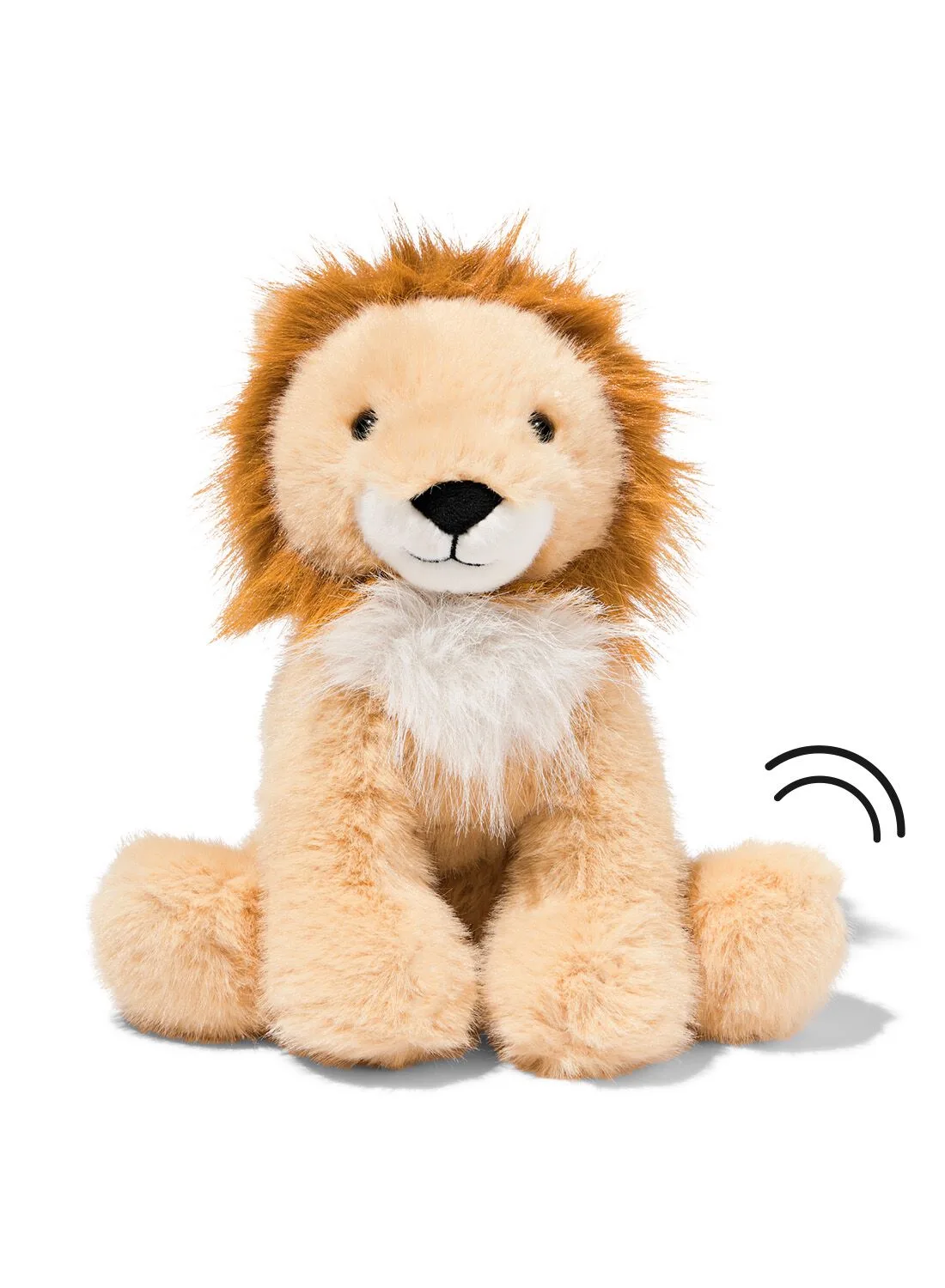 Lichtgevende knuffel leeuw 22cm de HEMA – photo du produit