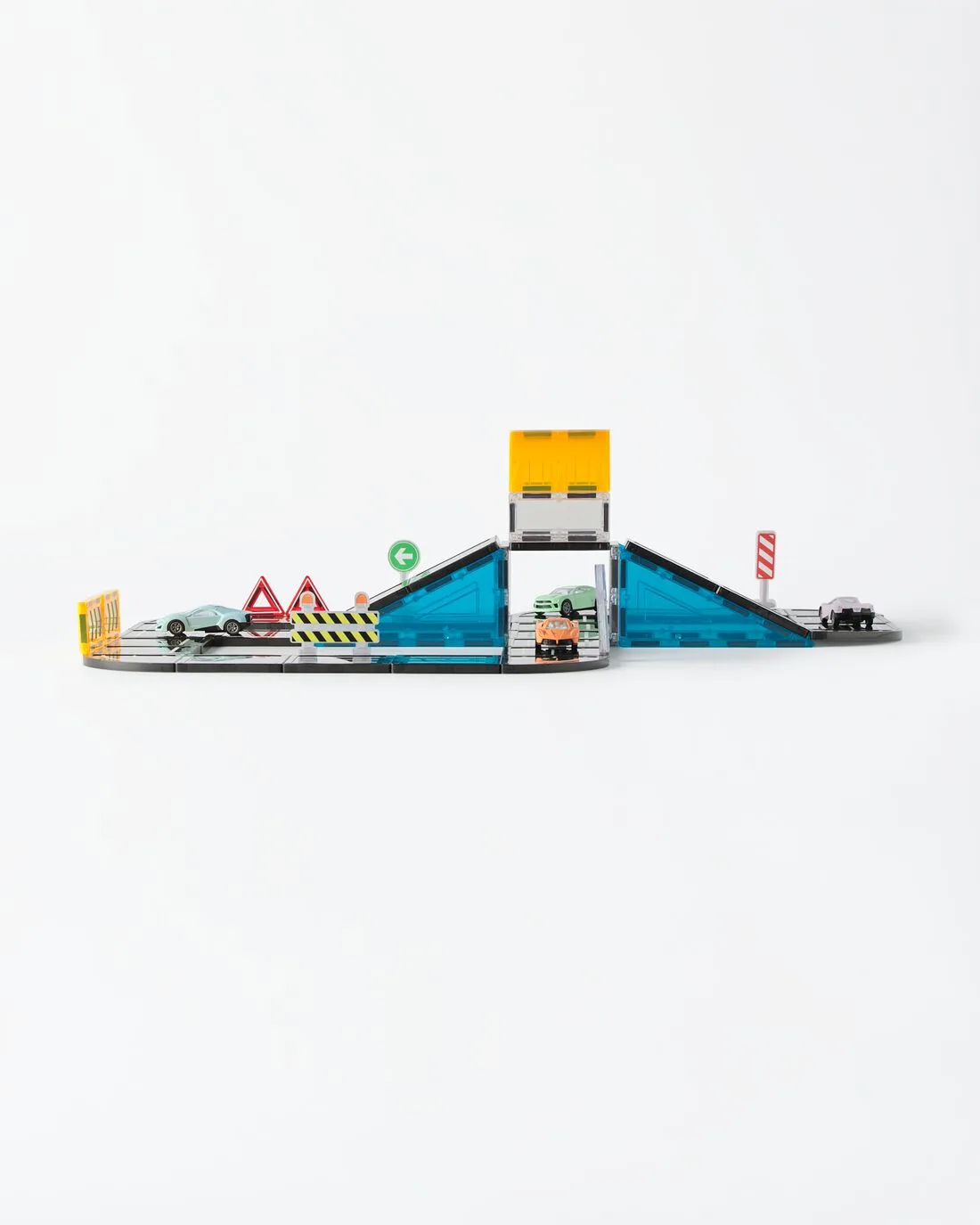 Magnetische bouwtegels autobaan von HEMA – Produktfoto