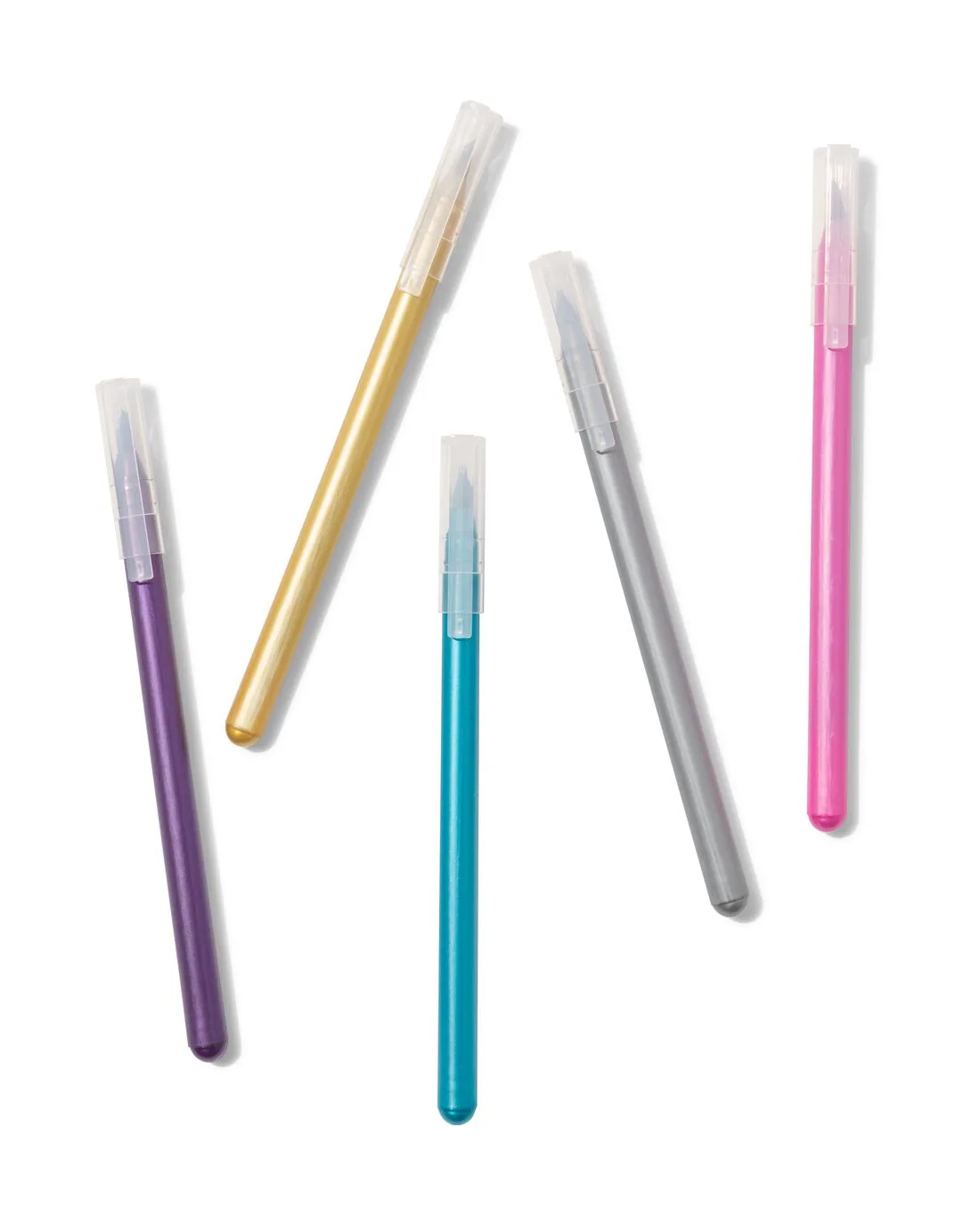 Metallic brushpennen - 5 stuks de HEMA – photo du produit