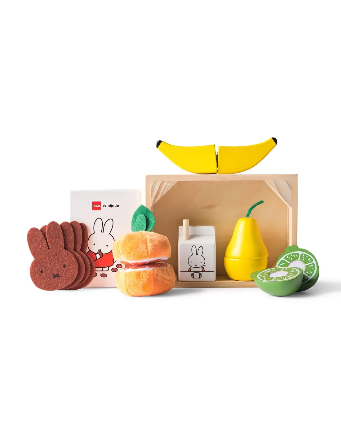Nijntje etenswarenset 7-delig hout by HEMA – product photo