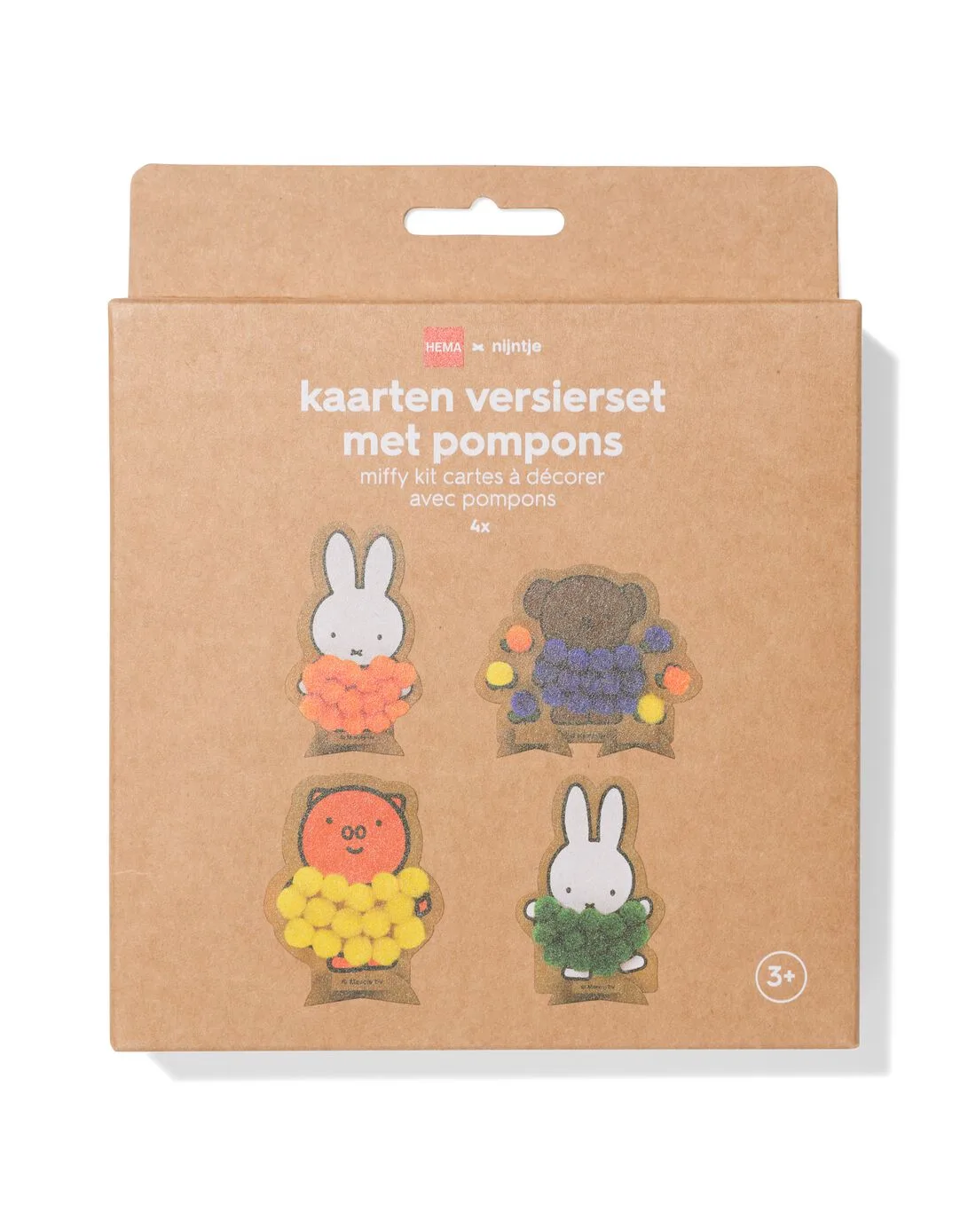 Nijntje kaarten versieren met pompoms de HEMA – photo du produit